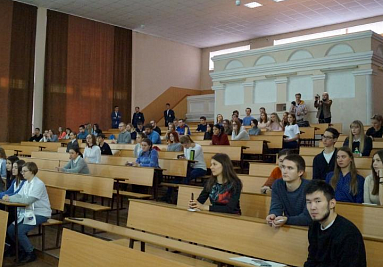 Ecological Dictation took place in Omsk State Agrarian University
