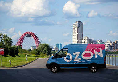 Крупная партия автомобилей Ford Transit для Ozon